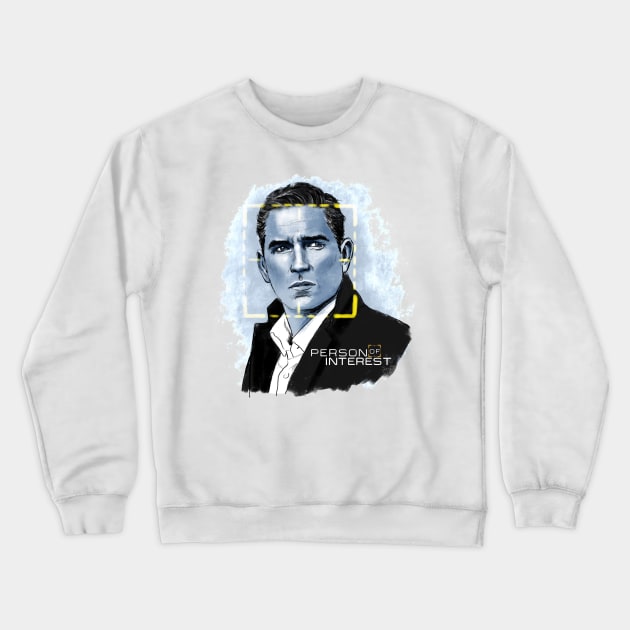 Person of Interest- John Reese Crewneck Sweatshirt by Otracreativa